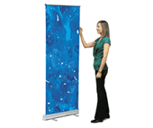 Toon details van Roll-up banners
